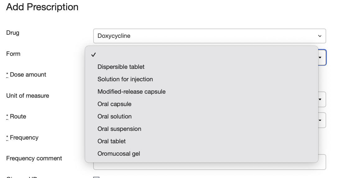 Add drug data demo
